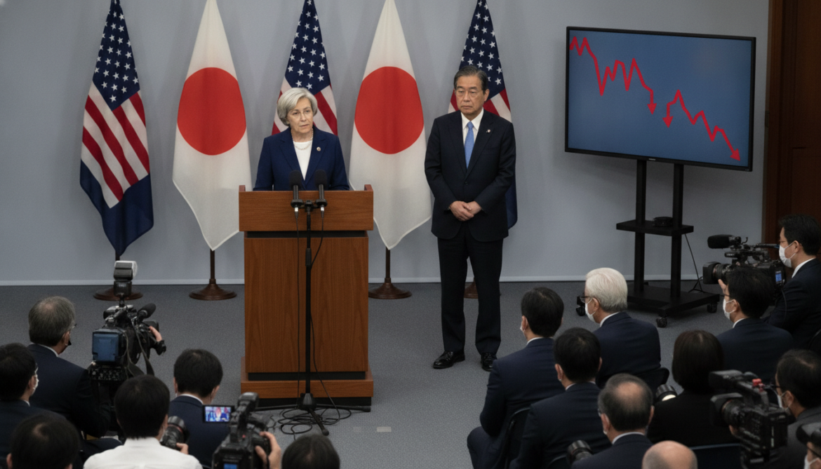 Yen Slide Prompts U.S. and Japan to Announce Joint Stabilization Effort