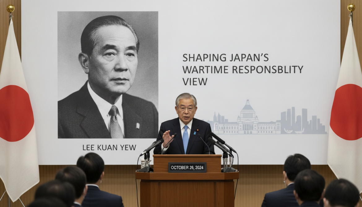 Shigeru Ishiba credits Lee Kuan Yew for shaping Japan's wartime responsibility view
