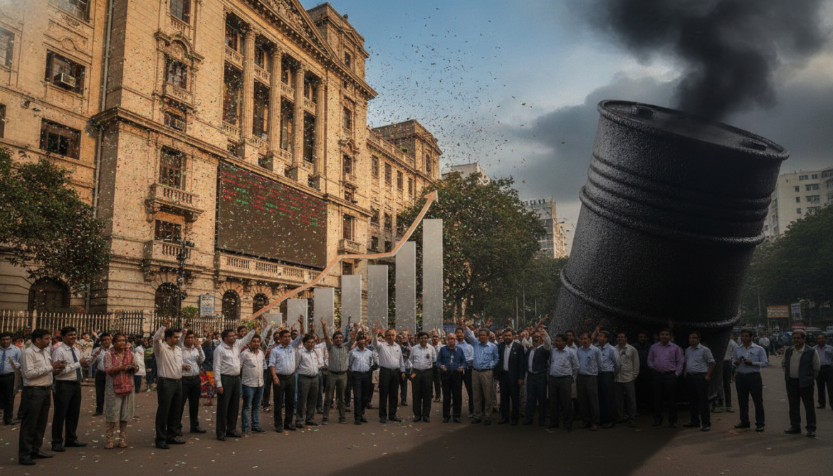 India equities rally as foreign investors return, oil price risk looms