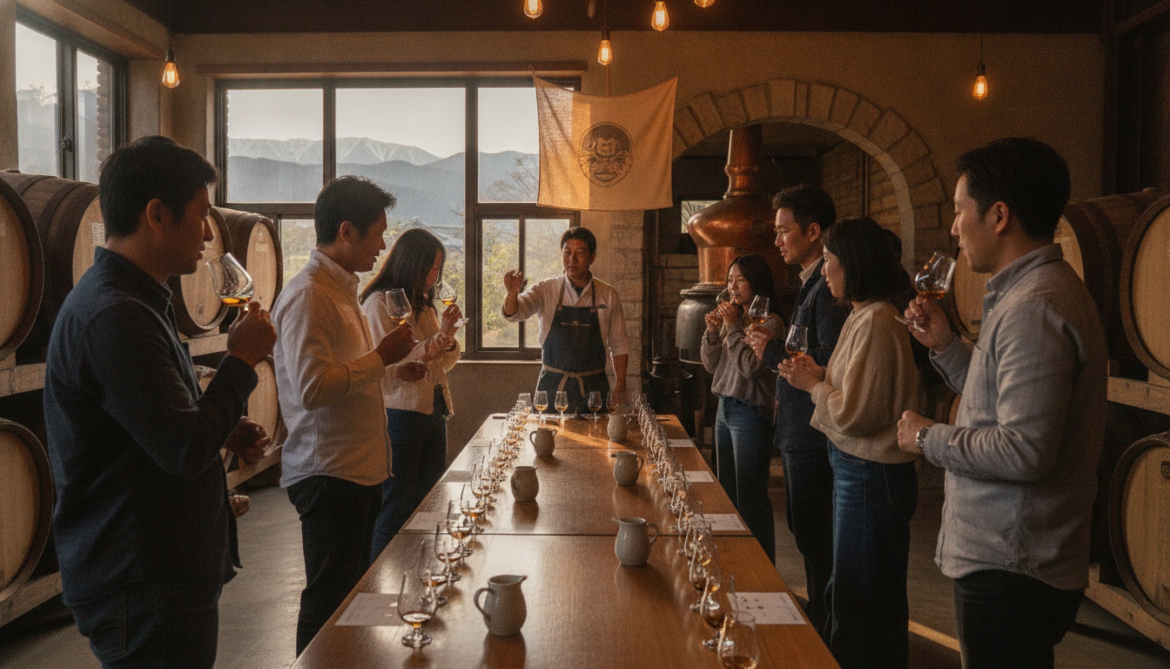 Saburomaru Distillery in Toyama named Japan's top hands-on tasting tour destination