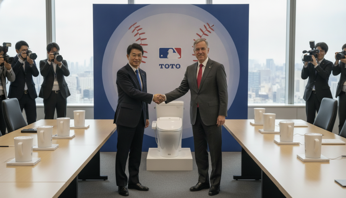 Toto doubles U.S. bidet toilet sales in five years, partners with MLB