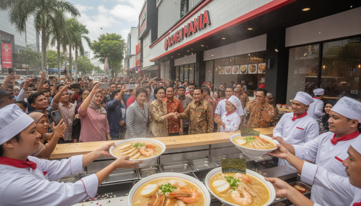 Ramen Mania launches nationwide expansion in Indonesia with halal chicken and seafood broths