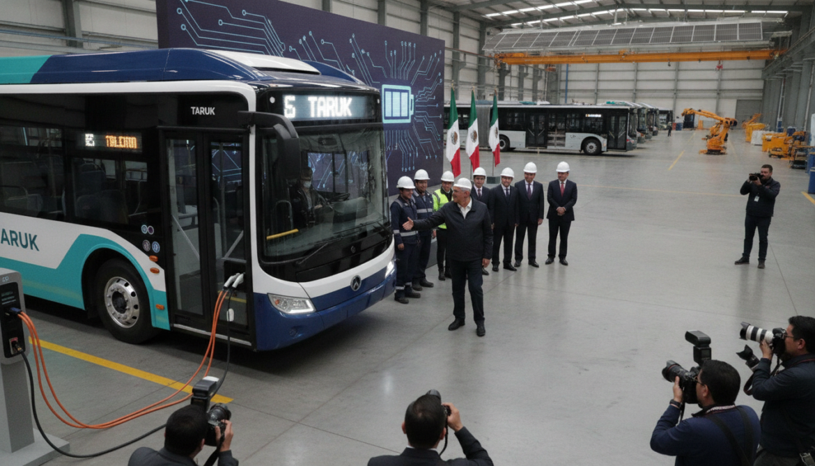 Mexico Launches Taruk Electric Bus Program to Build Domestic Battery Industry
