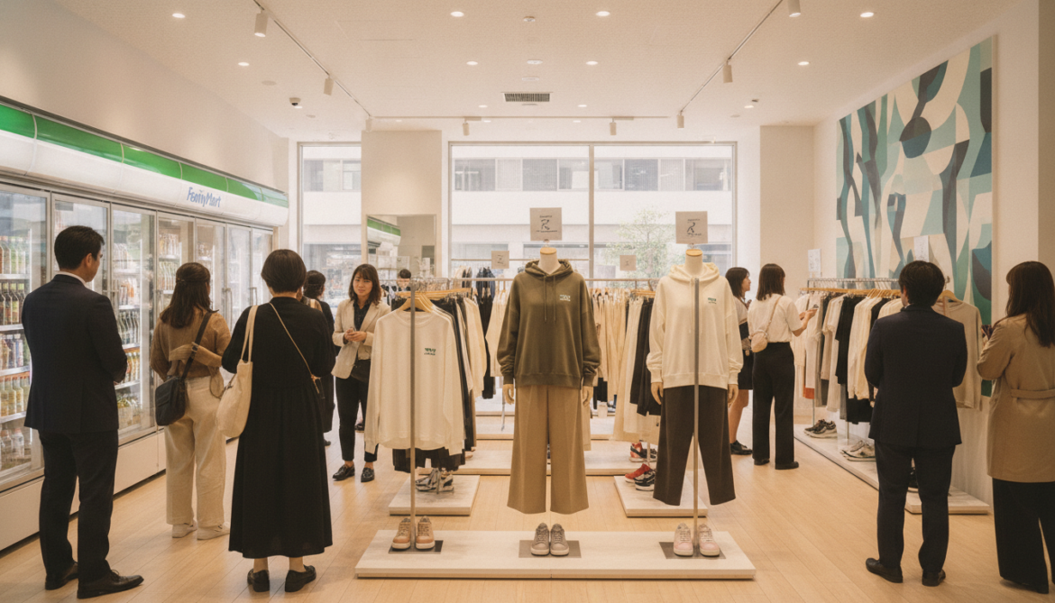 FamilyMart unveils fashion-forward flagship as convenience stores pivot to apparel