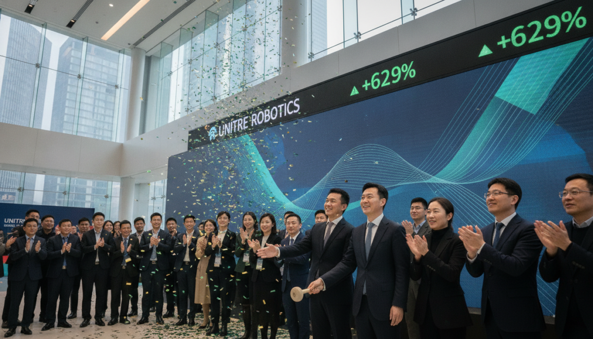 Unitree Robotics shares surge 629% in Shanghai debut after 6.1 billion yuan IPO