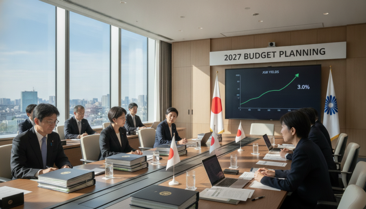 JGB yields rise toward 3 percent as Takaichi administration readies 2027 budget