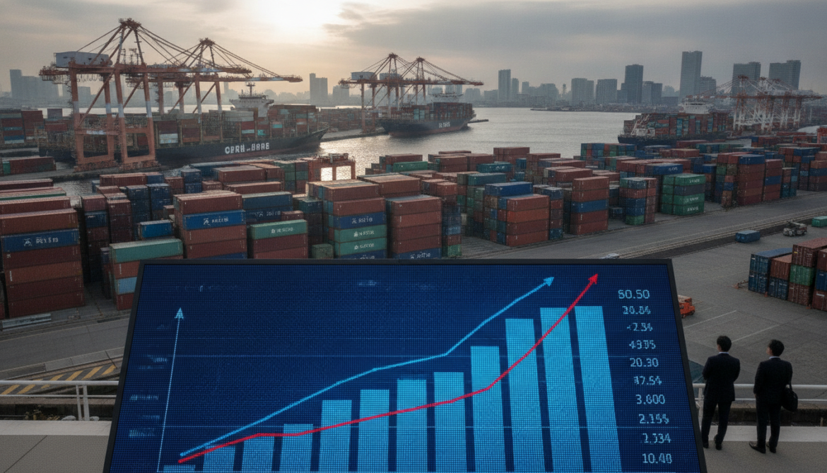 Japan posts third straight trade deficit as imports surge 28%