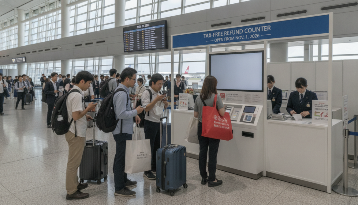 Japan tax-free shopping shifts to refund-at-departure system from November 1 2026