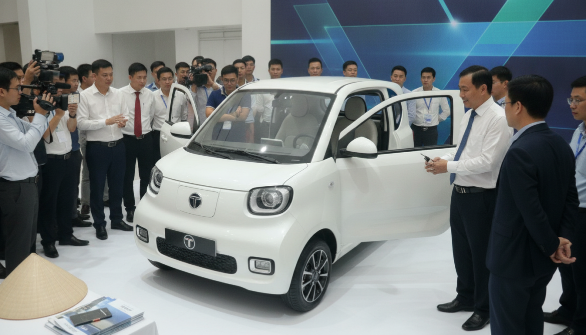 TMT Motors readies two-seat electric microcar for Vietnam priced like premium motorbike