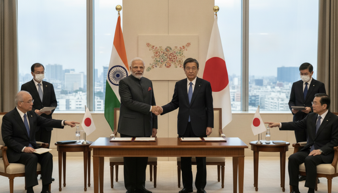 India and Japan Sign Pact to Boost Maritime Security and Defense R&D