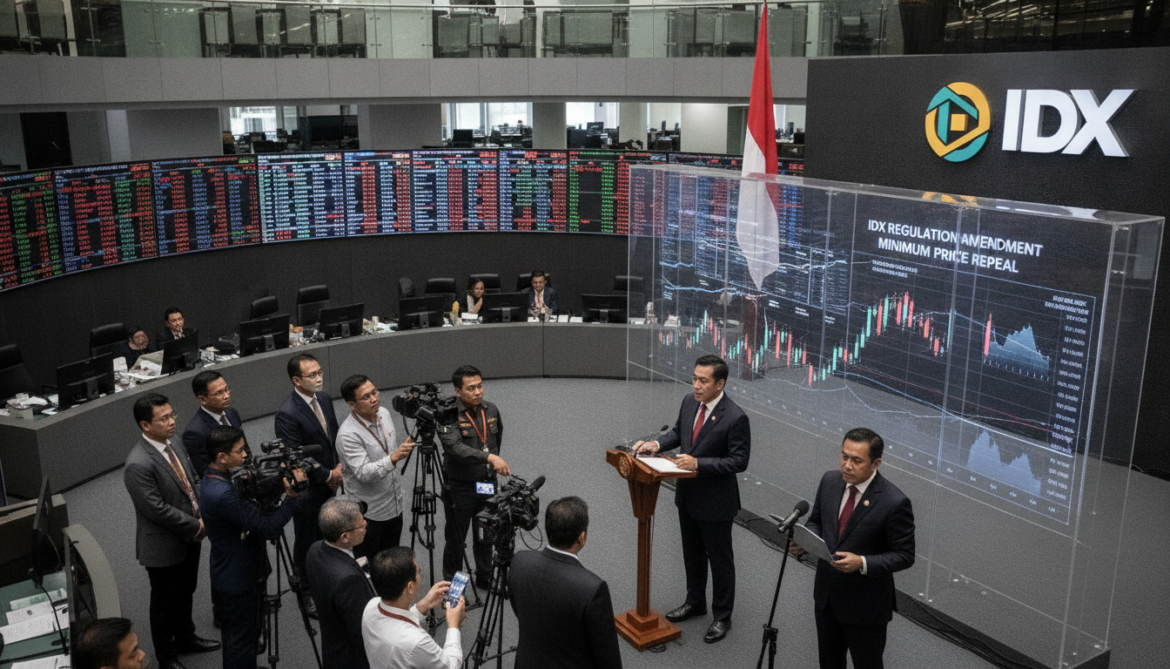 Indonesia Stock Exchange plans to scrap 50 rupiah minimum share price
