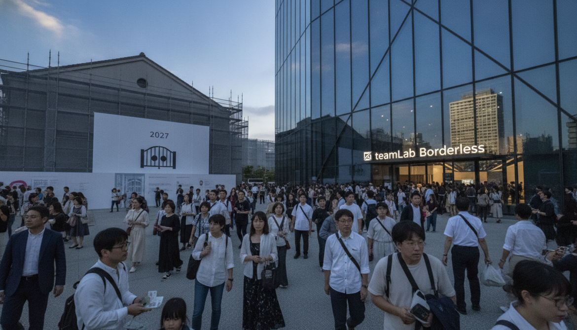 teamLab Planets closure 2027 pushes Tokyo visitors to choose Borderless