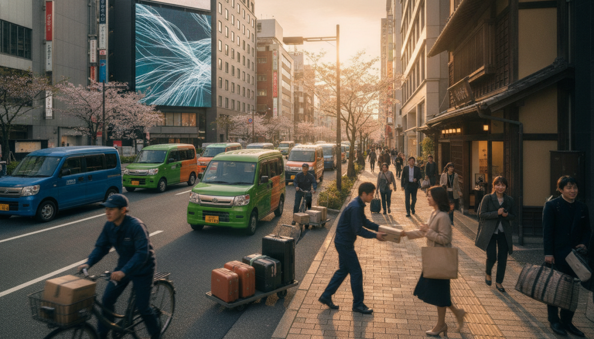 Japan luggage delivery services expand affordable same-day and next-day options