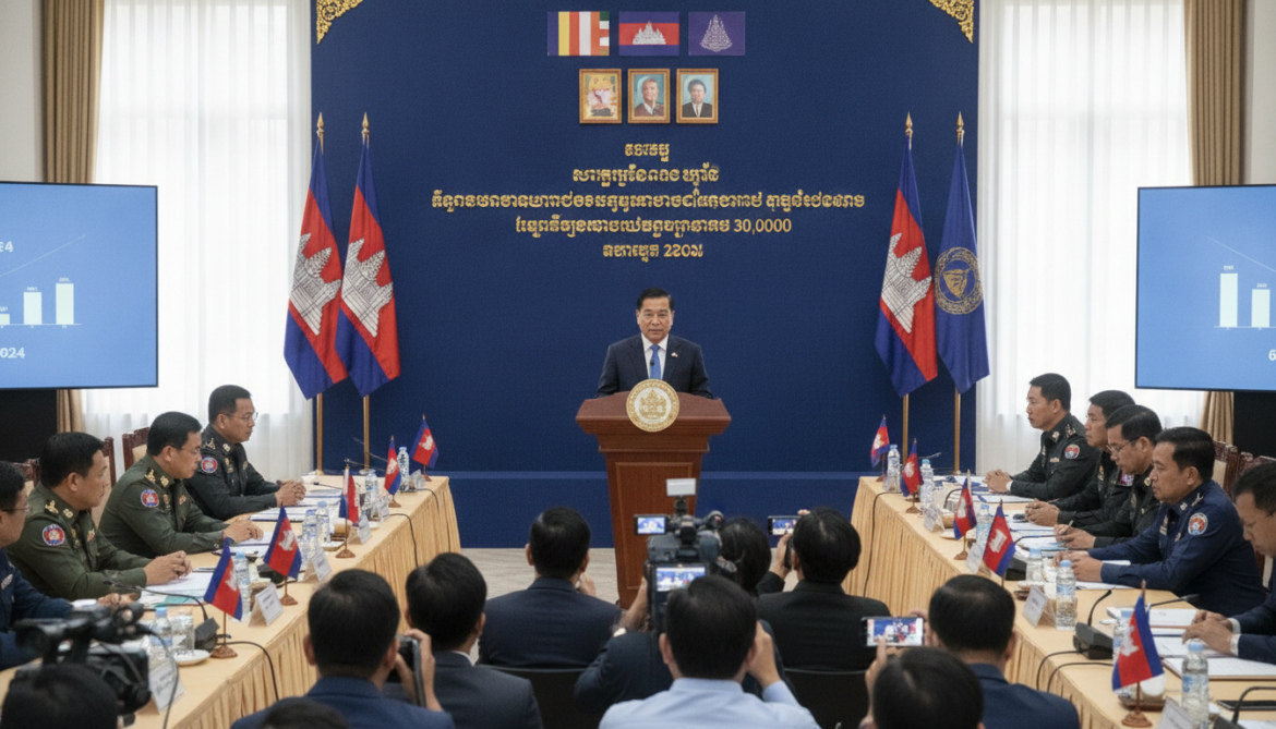 Cambodian Government Says It Shut 624 Scam Sites and Detained Nearly 30,000
