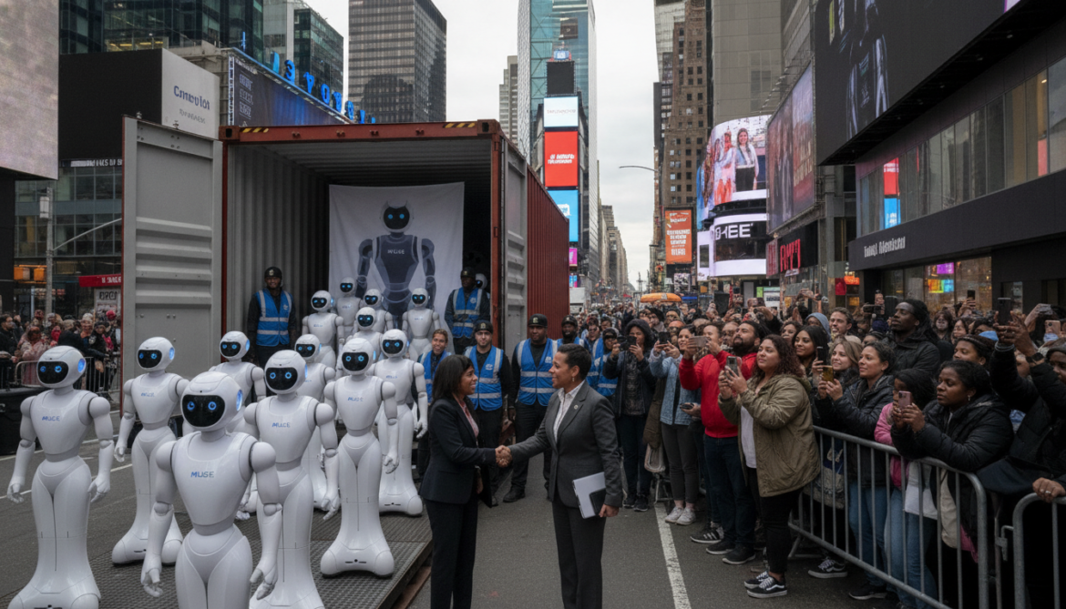 Muse retail robot launches in New York, targets vast US service market