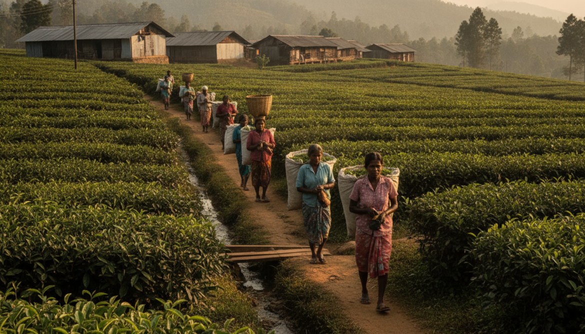 Sri Lankan tea workers face chronic low wages and limited infrastructure