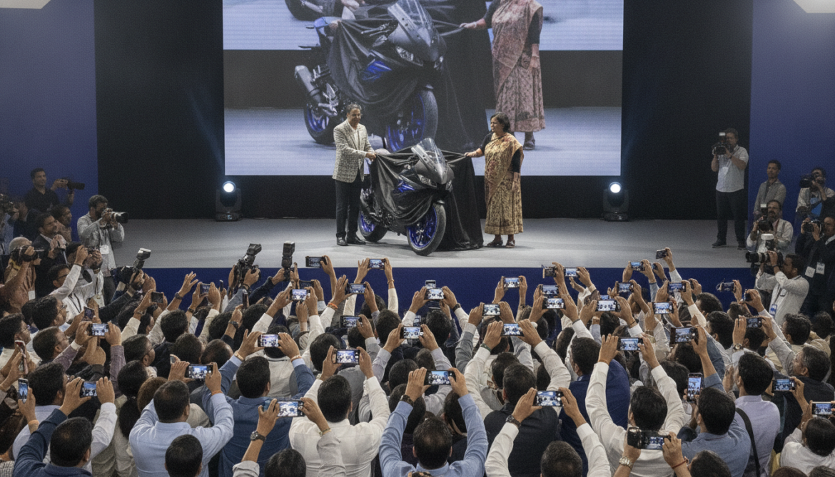 Yamaha unveils YZF-R2 sportbike in India as middle class demands upmarket motorcycles