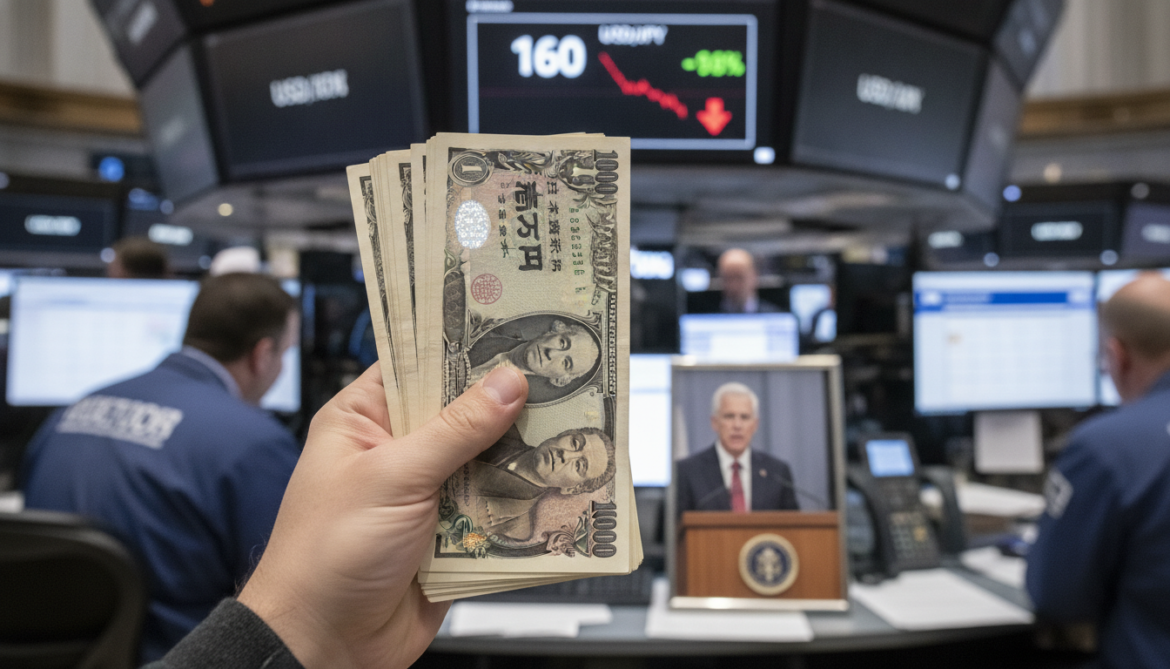 Yen Slips Past 160 Per Dollar as Warsh Signals Fed Tightening