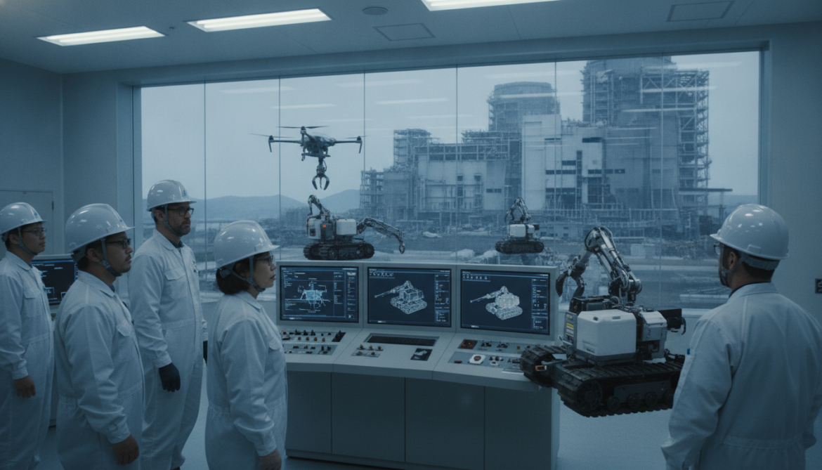 Fukushima Daiichi set to deploy AI robots and drones for debris removal