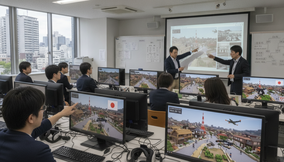 Japan educators turn to Minecraft to recreate prewar Tokyo and teach WWII