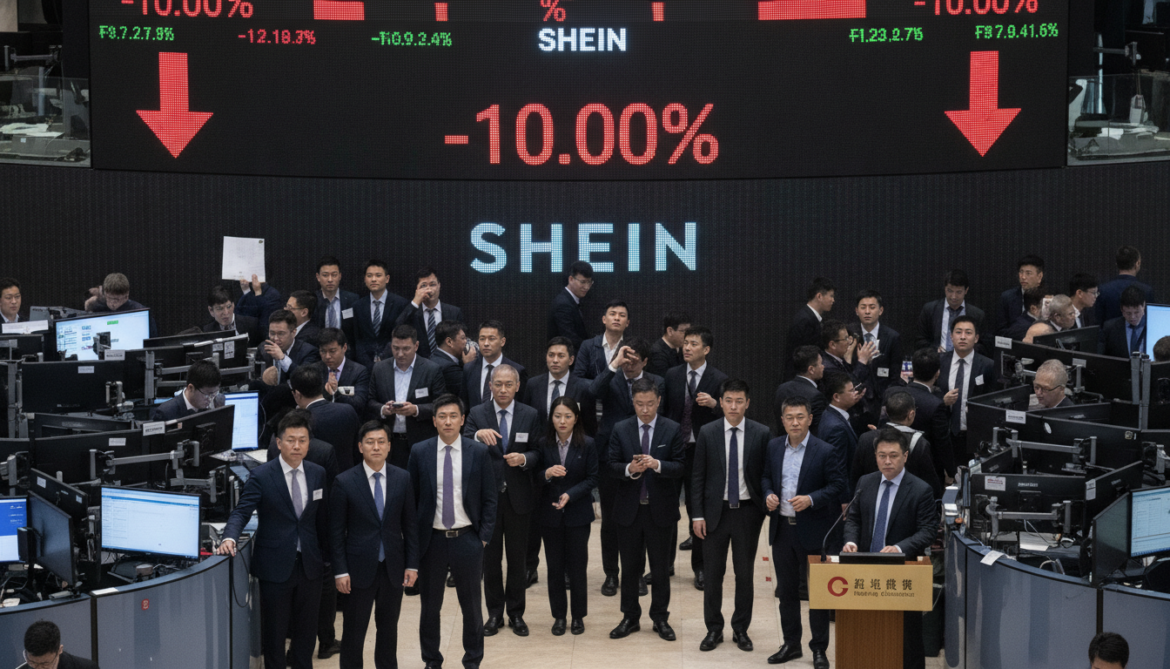 Shein IPO debuts in Hong Kong as shares tumble 10% amid doubts