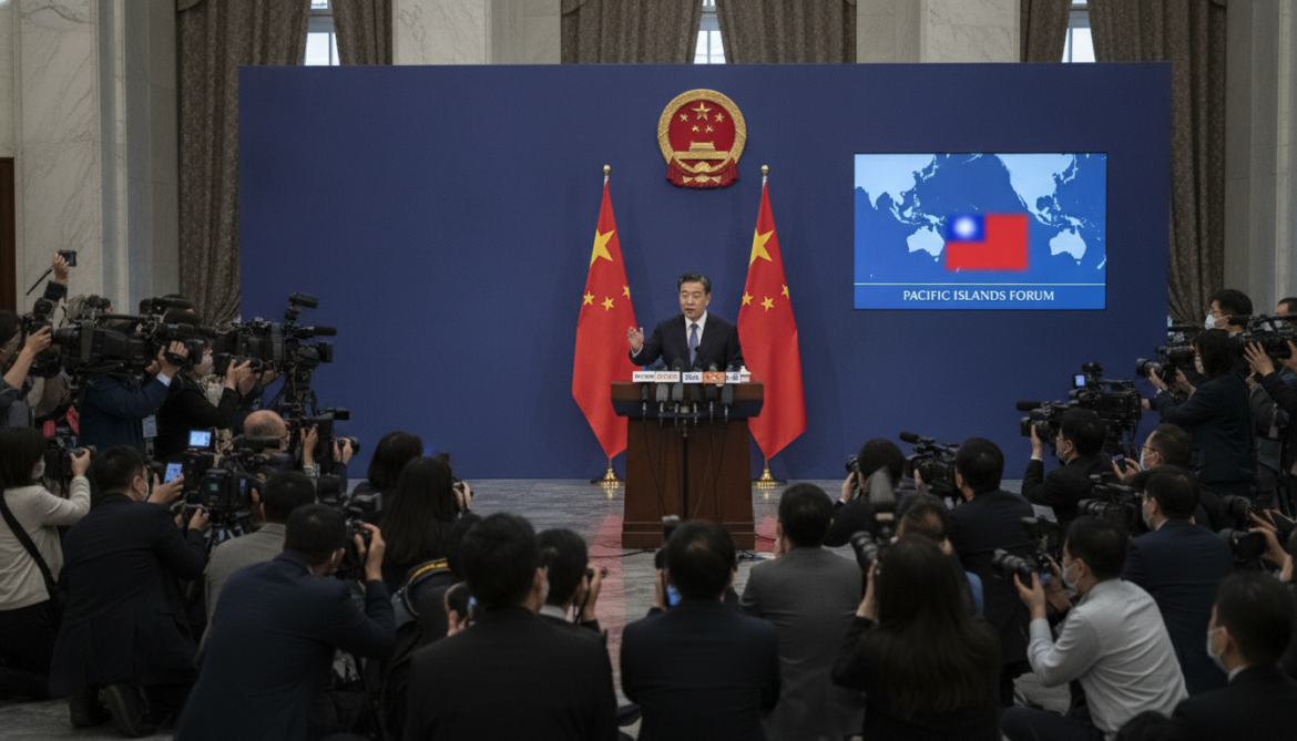 China warns of consequences over Taiwan's Pacific Islands Forum presence