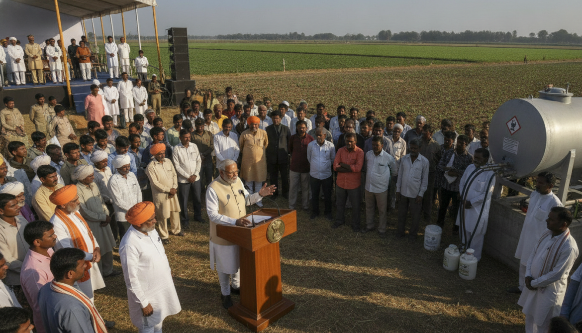 India urges farmers to cut urea use and greenlights anhydrous ammonia