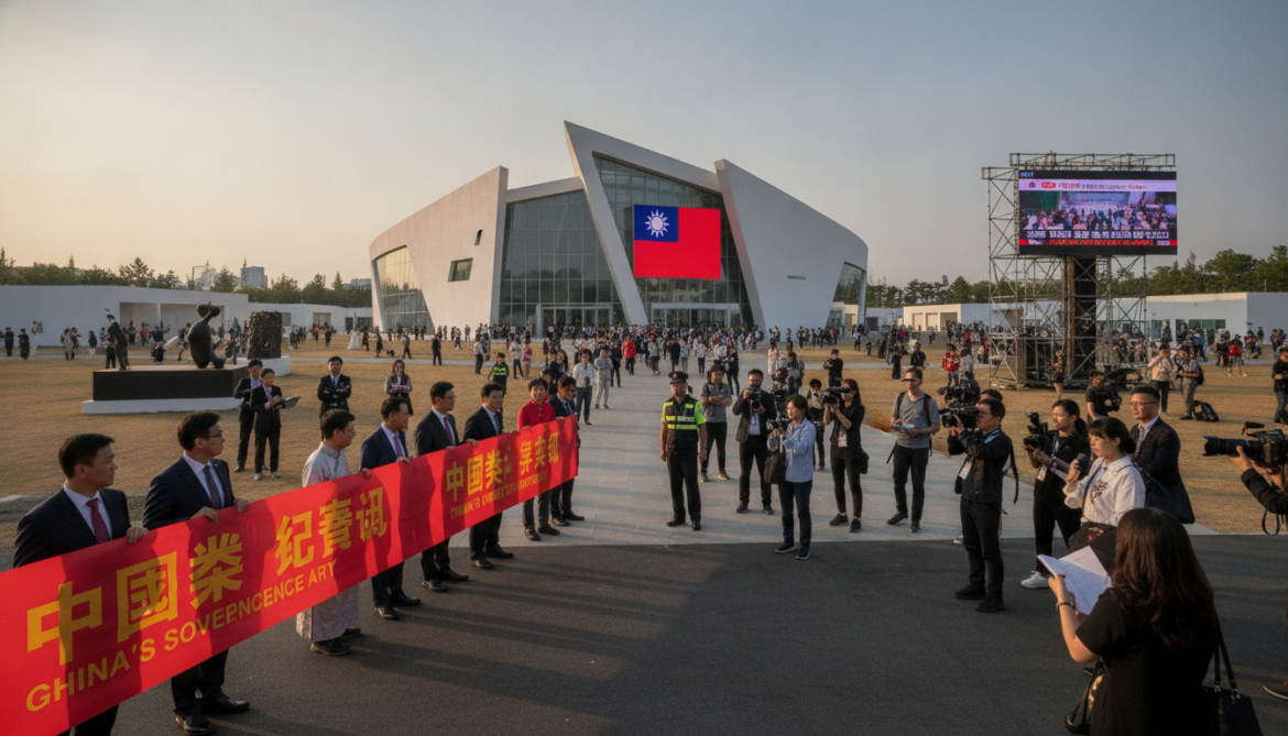 Taiwan pavilion at Gwangju Biennale sparks diplomatic dispute as China threatens boycott