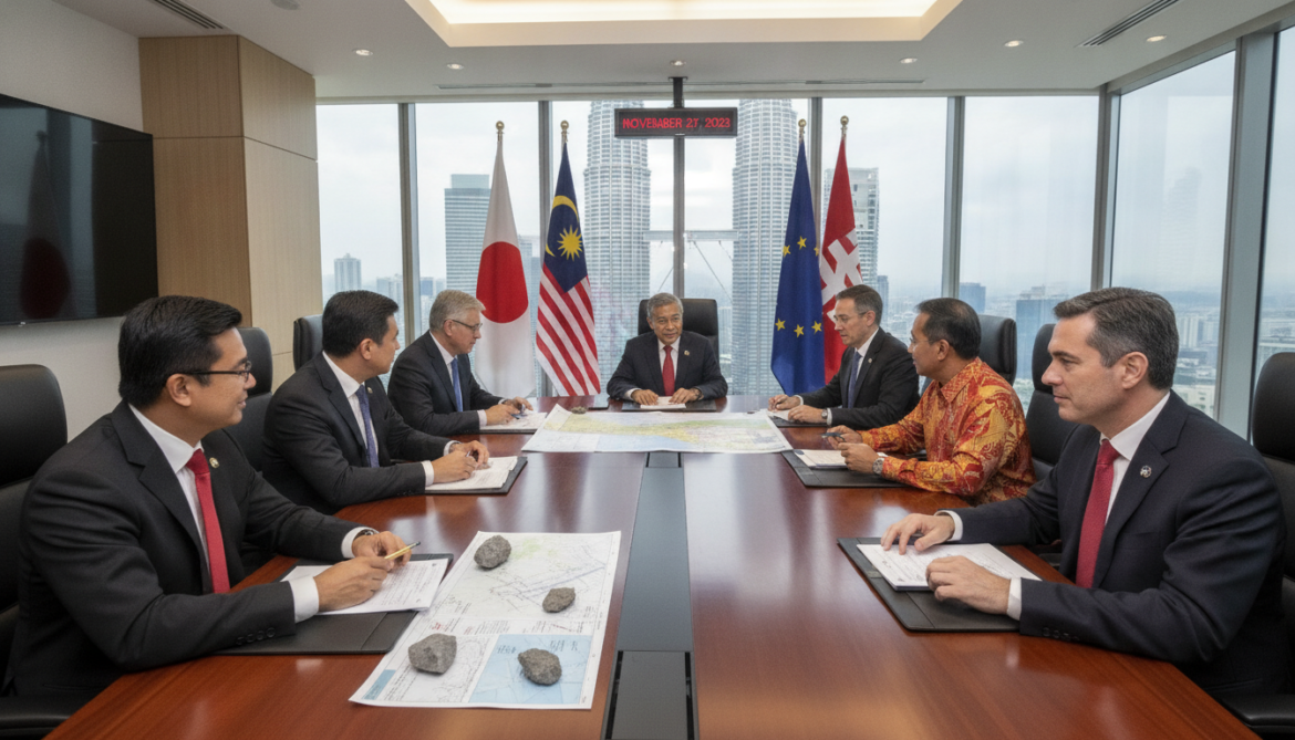 Malaysia rare earths draw foreign investors as Japan, West diversify from China