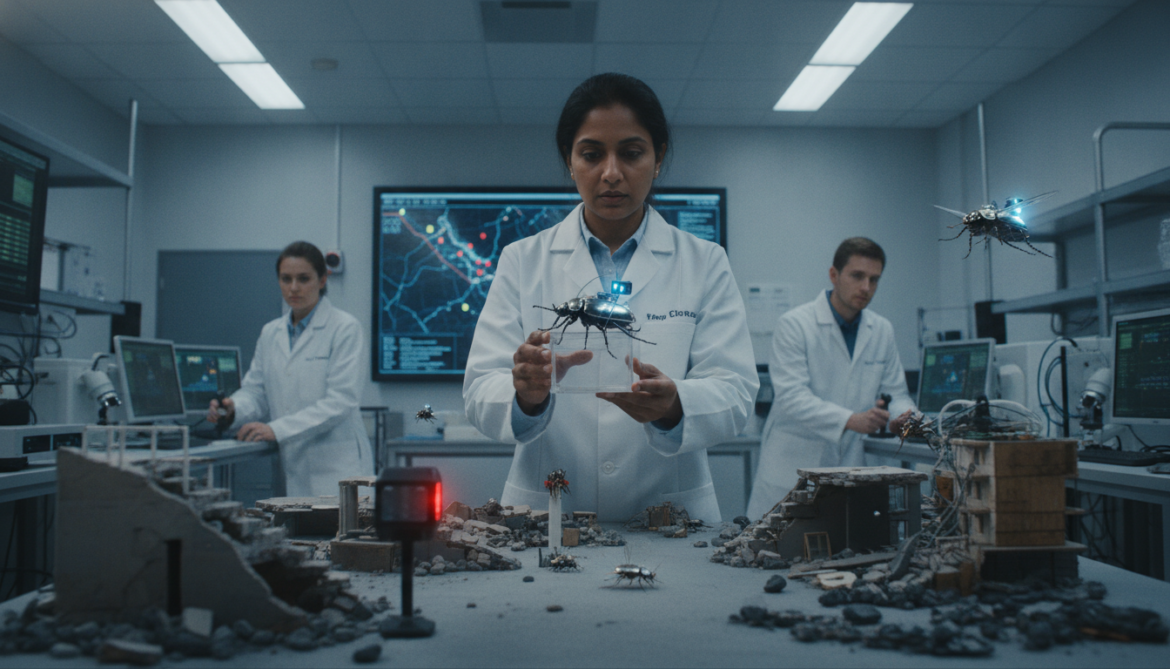 Insect cyborgs show promise for emergency rescue with AI-guided sensors